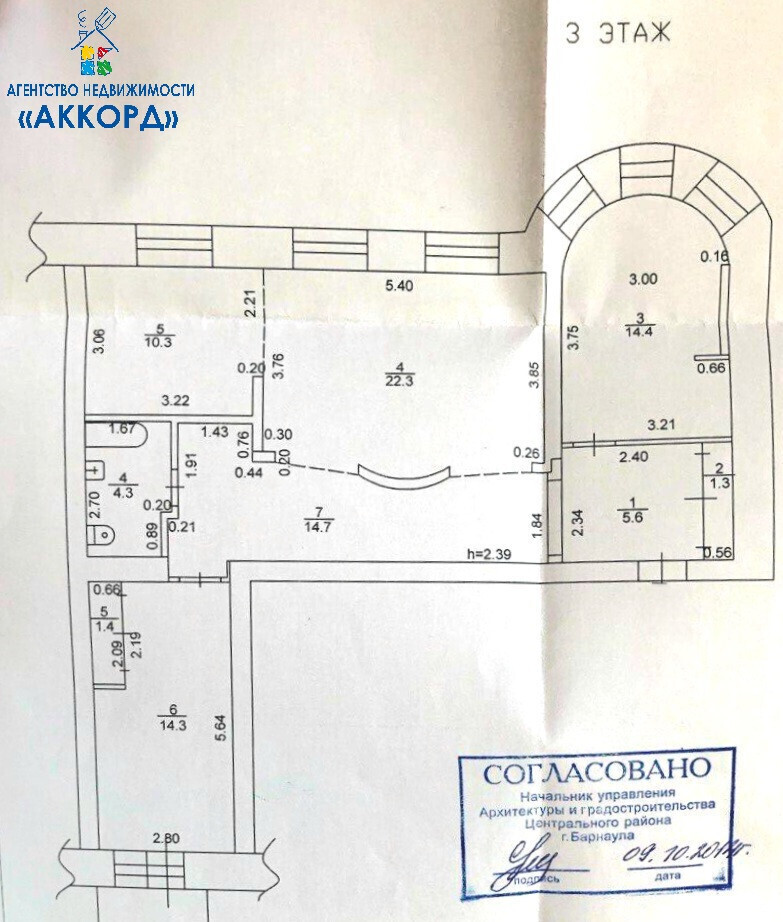 квартира г Барнаул ул Партизанская 201 фото 2
