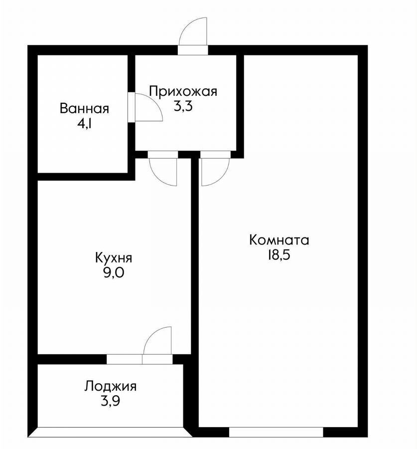 квартира г Краснодар р-н Прикубанский ул Заполярная 39к/8 мкр-н Славянский фото 7