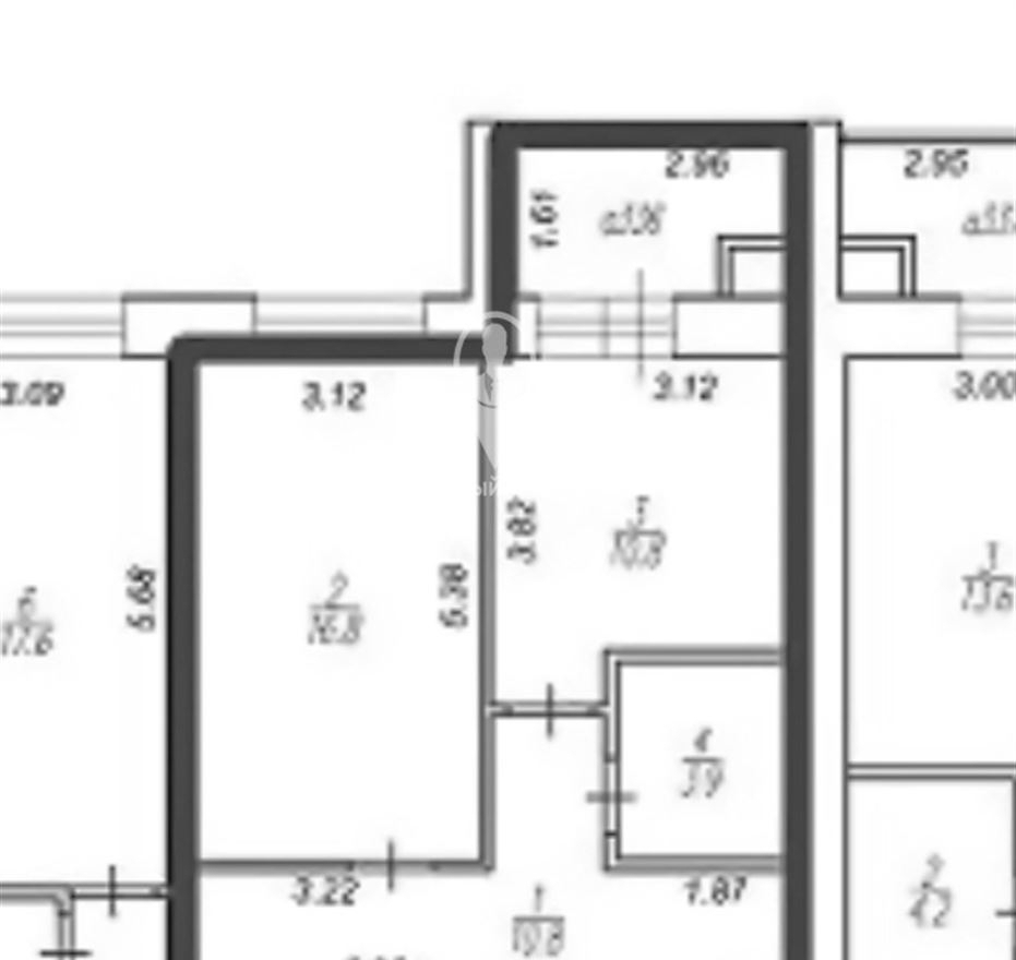 квартира г Рязань Песочня ул Шереметьевская 61 м-н, 6 к 2 / улица Новосёлов фото 12