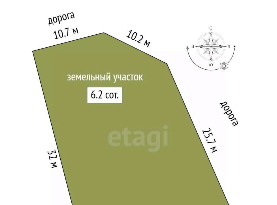 земля г Клин Подсолнухи кп, ул. Зеленая фото 2