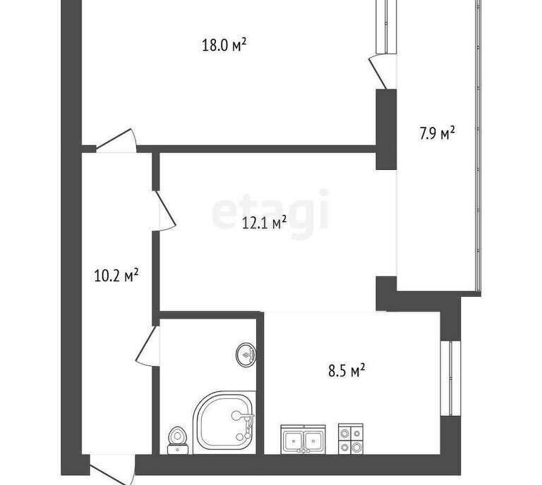 квартира г Батайск ул Комсомольская 87к/2 фото 1