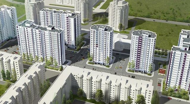 квартира 131-й микрорайон ЖК «Галактика» фото