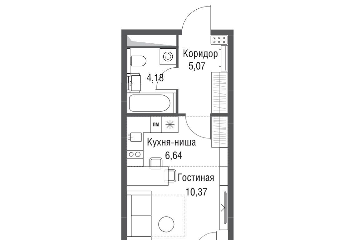 квартира г Одинцово ЖК «Одинбург» Рассказовка фото 1