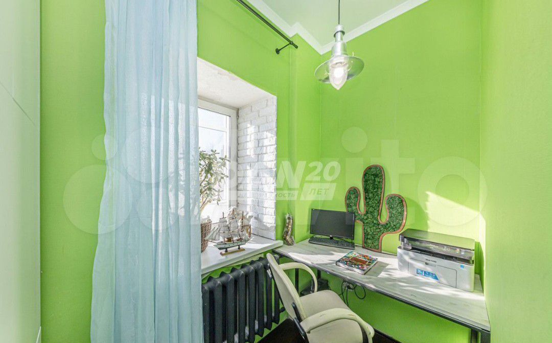 квартира г Челябинск р-н Курчатовский пр-кт Победы 314а фото 7