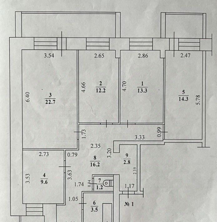 квартира г Якутск ул Можайского 27/2 фото 10