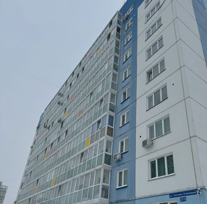 квартира г Новосибирск Золотая Нива ул Татьяны Снежиной 27/3 фото 3