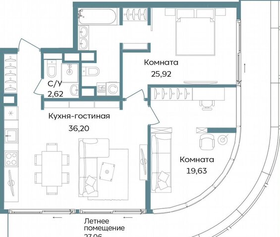 квартира ул Морская 3 фото