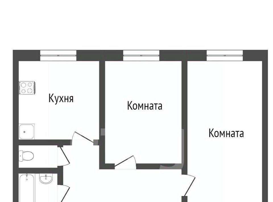 квартира г Сургут ул Маяковского 45 16А фото 2