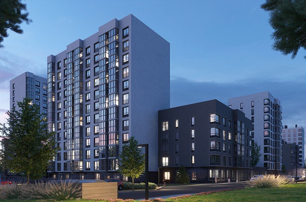 квартира г Смоленск р-н Ленинский ш Краснинское 4 блок-секция 1, 2, 3 фото 1