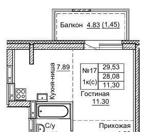 квартира р-н Центральный ул Никитина 41 фото