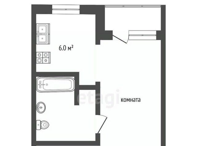 квартира р-н Центральный ул Нечаева 115 фото