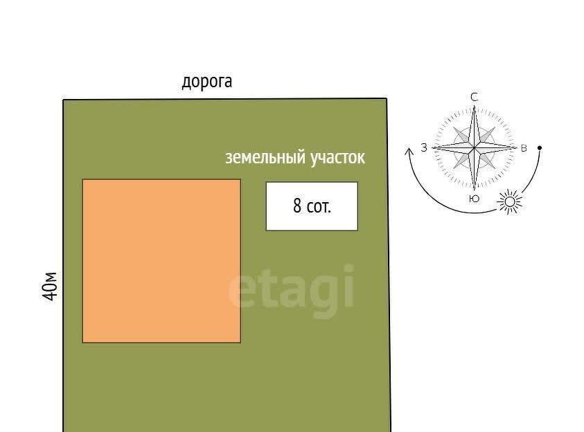 дом г Ростов-на-Дону р-н Железнодорожный снт Кумженское ул 6-я Журавлиная фото 2