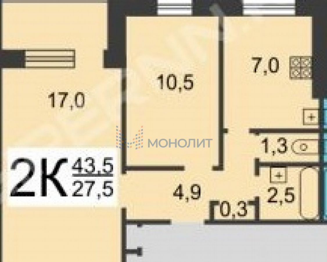 квартира г Нижний Новгород Горьковская ул Ковалихинская 77 фото 18