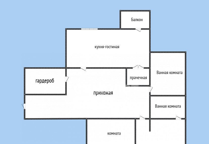 квартира г Махачкала р-н Кировский ул Лизы Чайкиной 69 фото 2