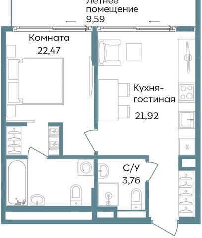квартира г Саки курортный кластер Темпо фото