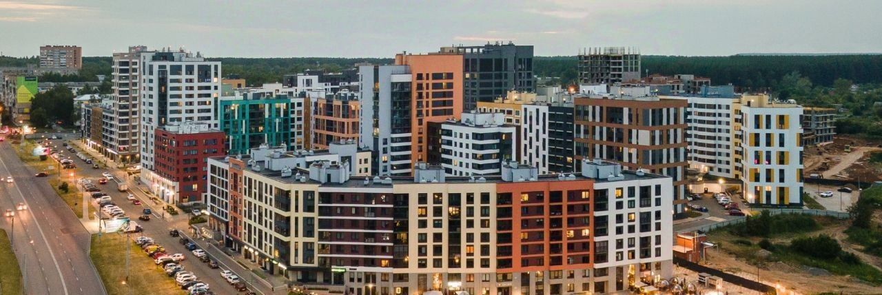 квартира г Ижевск р-н Октябрьский Северо-Западный микрорайон «Новый город» жилрайон, 2-й мкр, жилой комплекс, Новый город фото 7