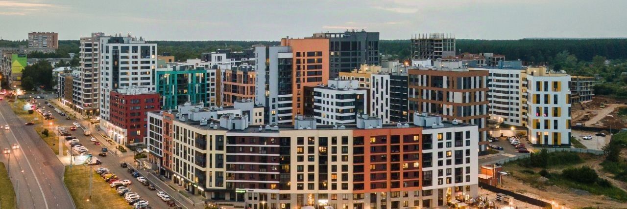 квартира г Ижевск р-н Октябрьский Северо-Западный микрорайон «Новый город» жилрайон, 2-й мкр, жилой комплекс, Новый город фото 7