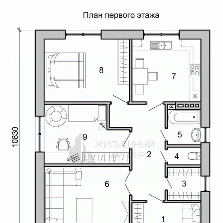 дом г Новороссийск ст-ца Натухаевская х Семигорский ул Имени Казачки Марьяны фото 19