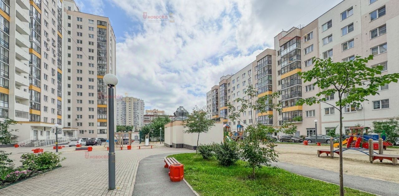 квартира г Екатеринбург Чкаловская ул Степана Разина 107 фото 20