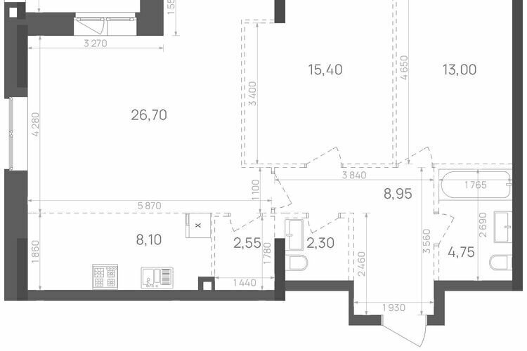квартира г Казань Козья слобода ул Краснококшайская 60 фото 1