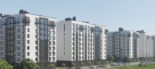 квартира г Калининград р-н Московский ул Поленова 8 ЖК «Этюд» фото 1