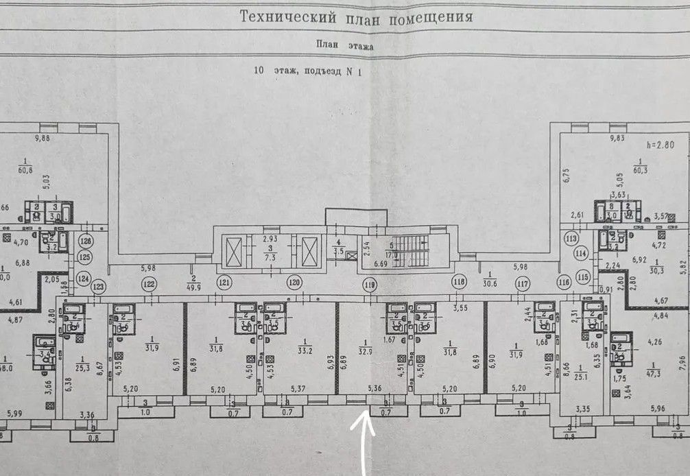 квартира г Омск р-н Центральный ул Звездова 127 жилой дом по ул. Звездова, 127 Центральный АО фото 35