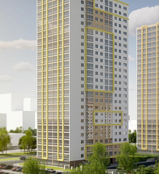 квартира г Уфа р-н Ленинский ул Майора Доставалова 11 микрорайон Novaland фото 3