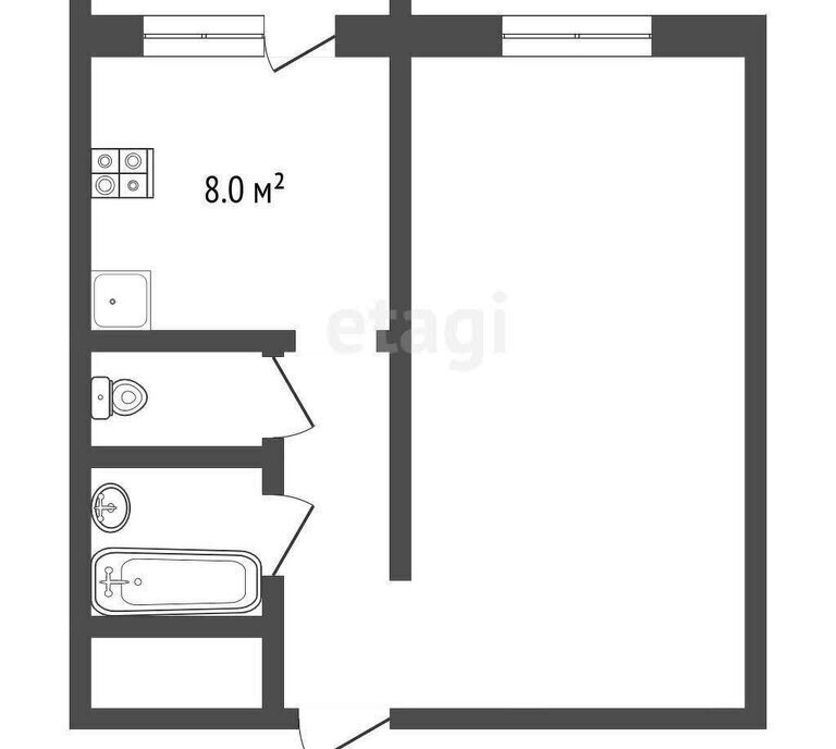 квартира г Абакан ул Ломоносова 22 фото 1