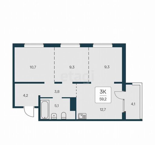 ул Игарская 3 секц. 3. 1 фото