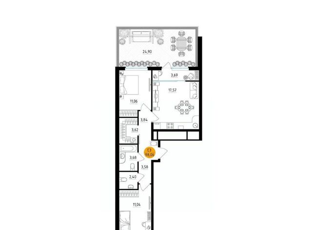 р-н Железнодорожный ул Земнухова 2 фото