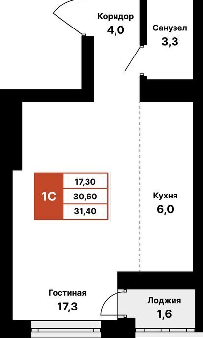 квартира г Уфа ул Природная 28/1 фото 1