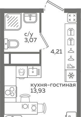 квартира г Тюмень р-н Калининский ул Заполярная 9/2 фото 1