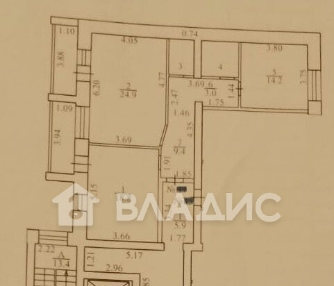 квартира г Калуга ш Грабцевское 132/1 фото 19