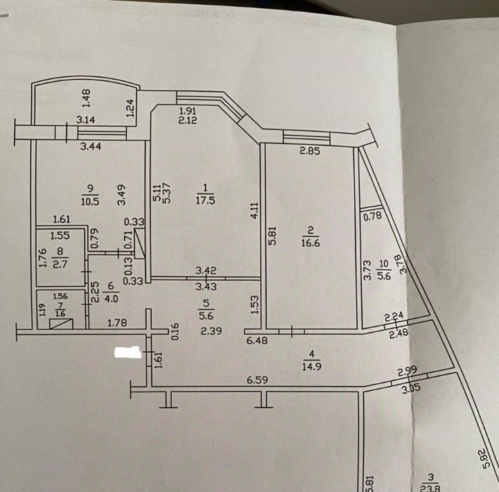квартира г Якутск 6, 203-й мкр фото 9