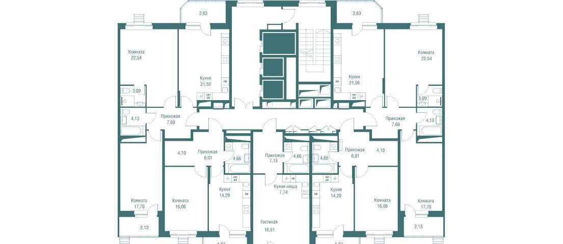 квартира г Одинцово ул Северная 4 Одинцово фото 2