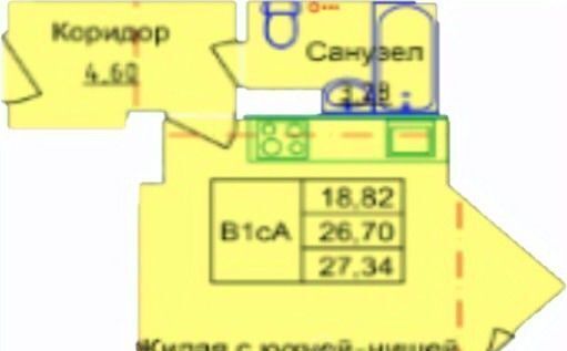 квартира г Ярославль р-н Дзержинский ул Брагинская 18к/1 фото 1