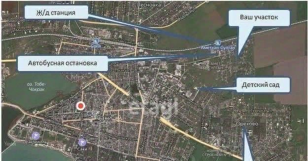 земля г Саки ул Ашик Умера фото 18