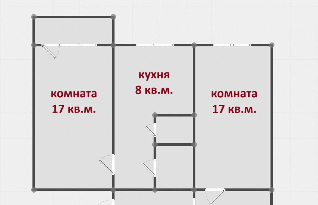 квартира г Киров Дружба ул Короленко 19 м-н фото 2