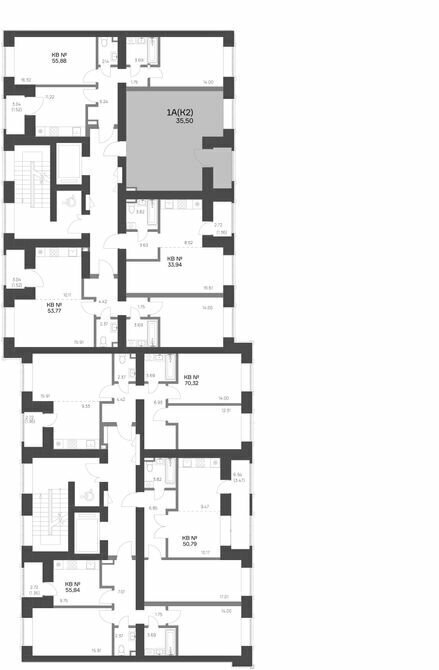 квартира р-н Нижнекамский г Нижнекамск 15-й микрорайон ЖК Калина фото 2