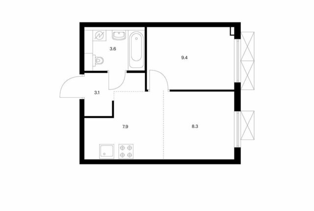 п Ильинское-Усово ЖК Ильинские Луга к 2. 9 фото