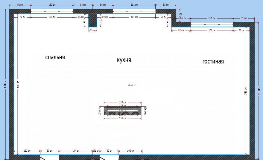 квартира г Каспийск ул Магомедали Магомеджанова 16/1 ЖК «IQ квартал» фото 2