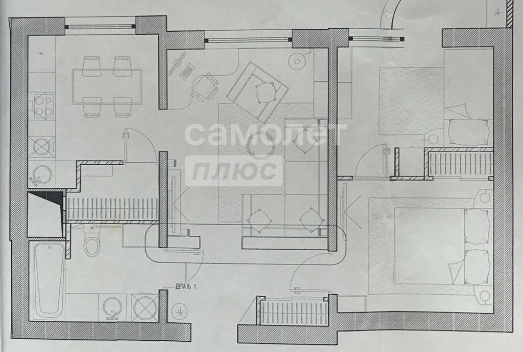квартира г Одинцово улица Чистяковой, 18, Сколково фото 15