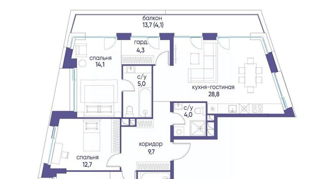 метро Терехово ул Нижние Мнёвники 62бк/1 фото