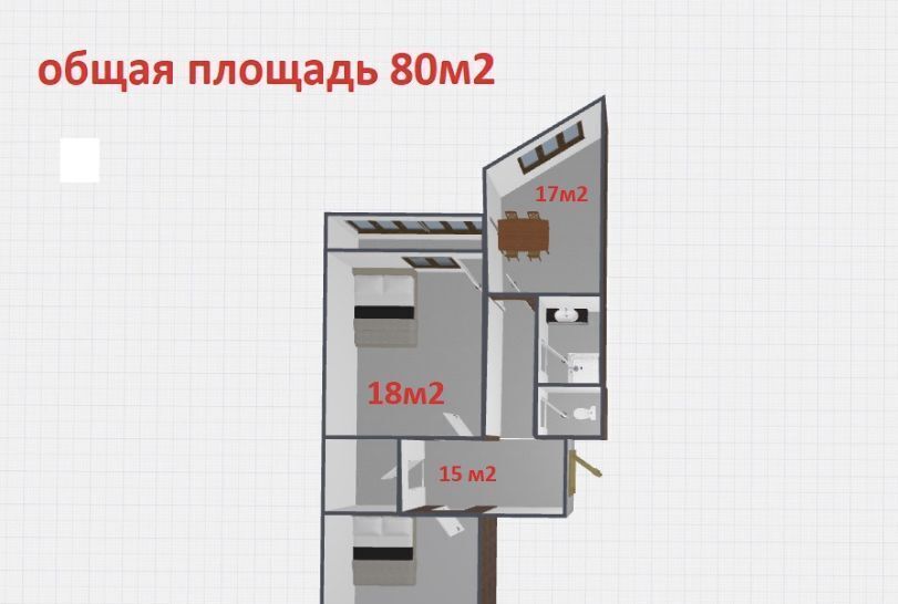 квартира г Калуга р-н Октябрьский ул Московская 311к/3 фото 1