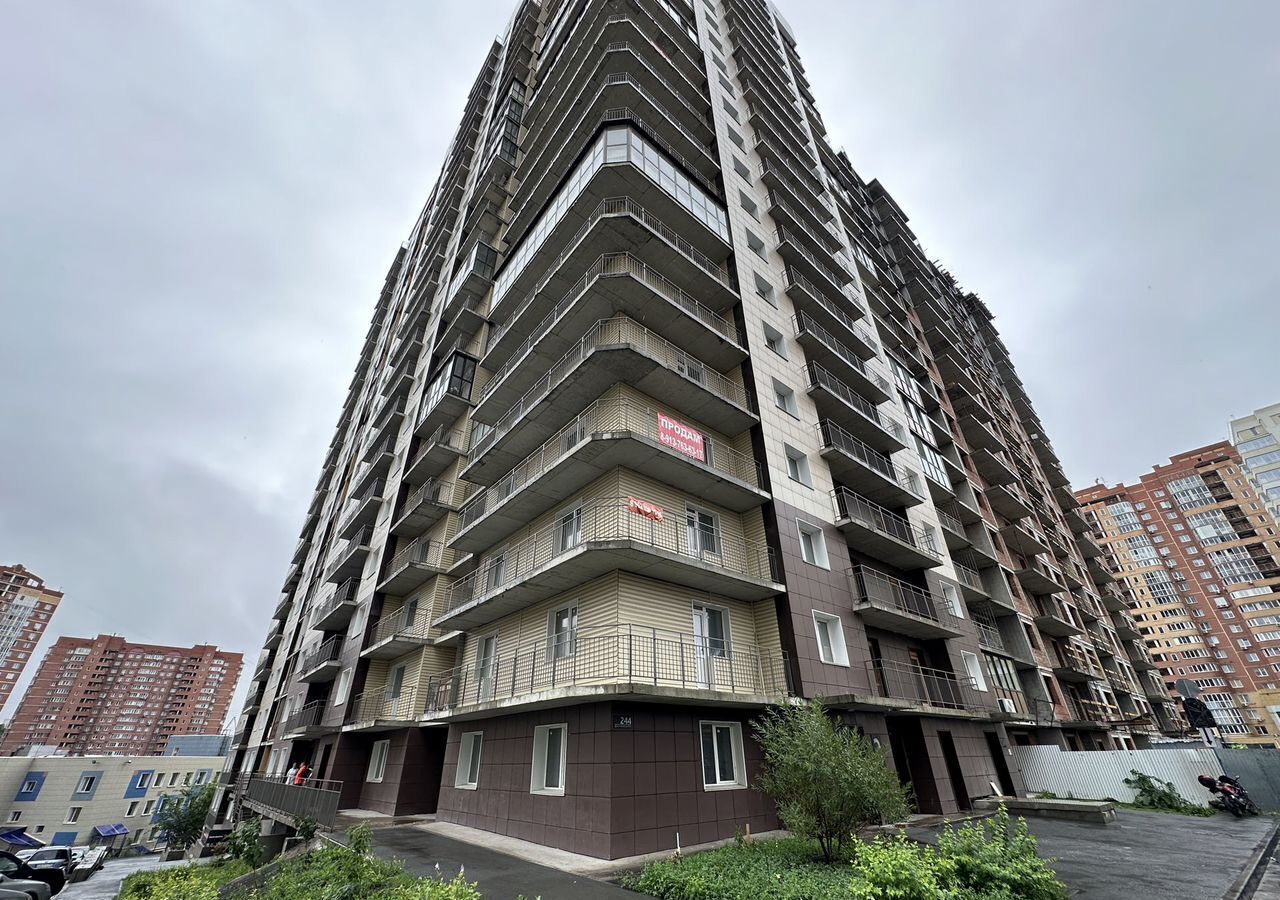 квартира г Новосибирск Заельцовская ул Дуси Ковальчук 244 фото 13
