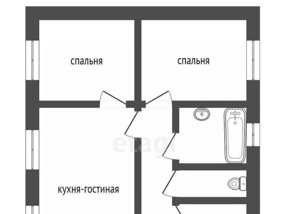 дом г Тобольск ул. Монтажников, 5 фото 2