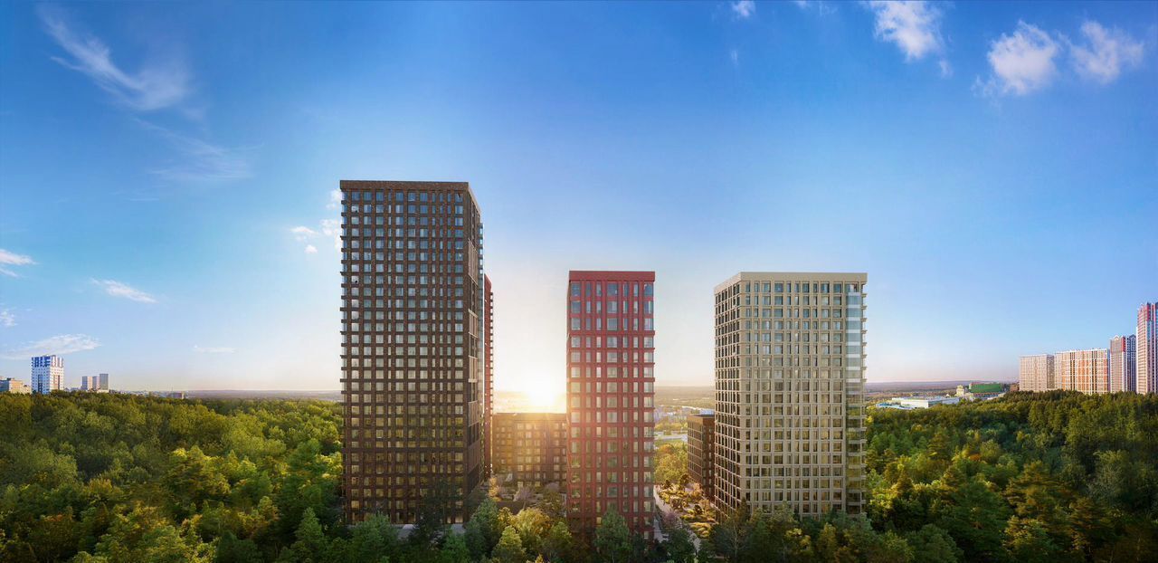 квартира г Уфа р-н Октябрьский ЖК «Urman City» (Урман Сити) б-р Давлеткильдеева/ул. Рудольфа Нуреева, блок-секция С-2. 1 фото 1
