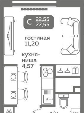 квартира г Тюмень р-н Калининский ул Заполярная 9/2 Калининский административный округ фото 1