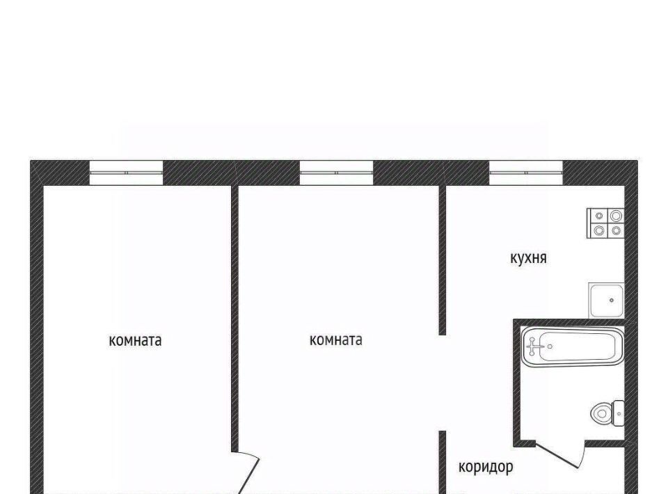 квартира р-н Киришский г Кириши ул Мира 5 Киришское городское поселение фото 1