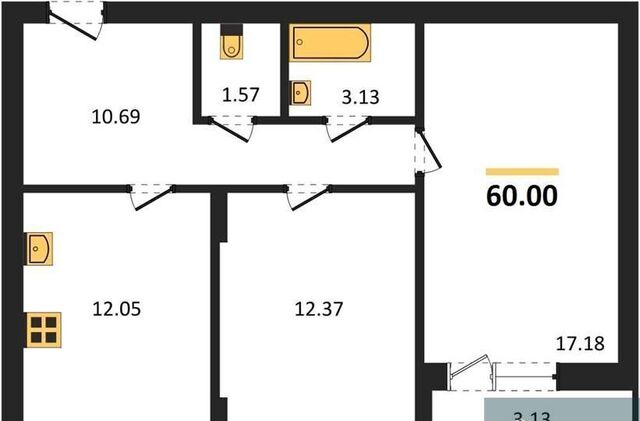 р-н Коминтерновский ул Елецкая 5а ЖД «8 ГРАНЕЙ» фото